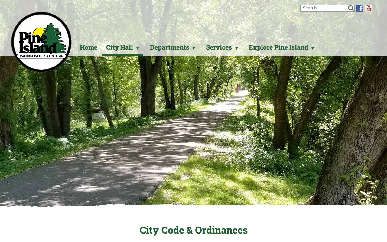 Pine Island court docket municipal code source